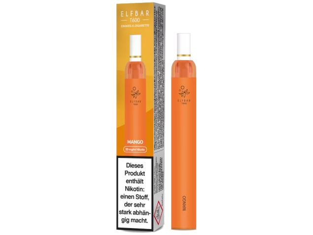 Elfbar T600 Mango 2% Nikotin – jetzt bei semyshop.de online bestellen